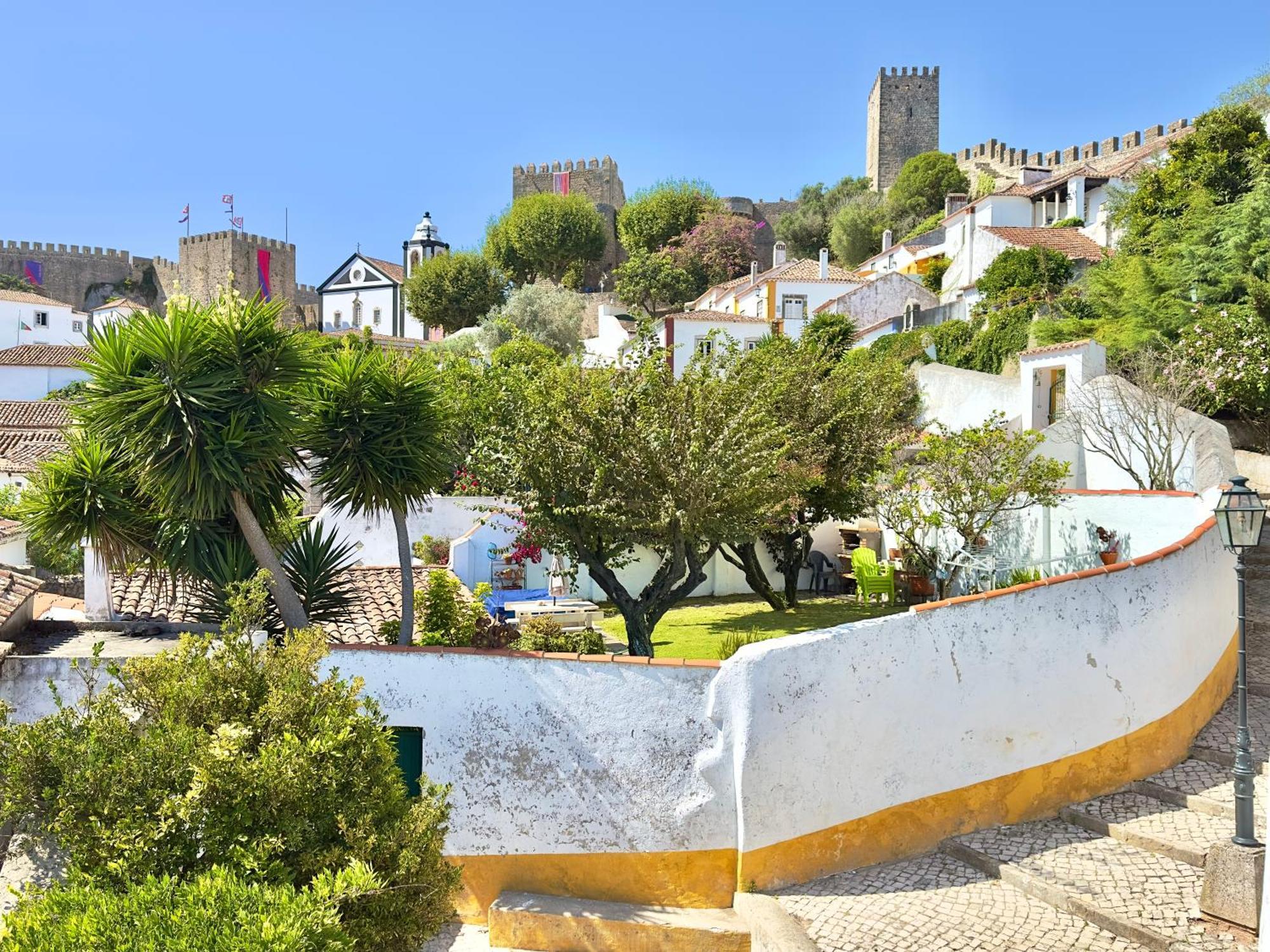 Casa Do Candeeiro Obidos Luaran gambar